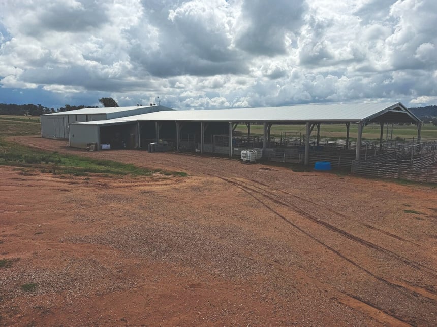 Now Buildings shearing shed built in NSW by Mark H