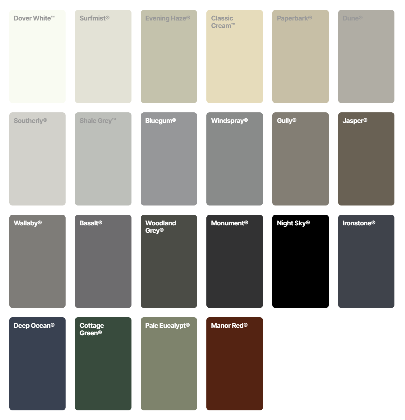 steel-colours