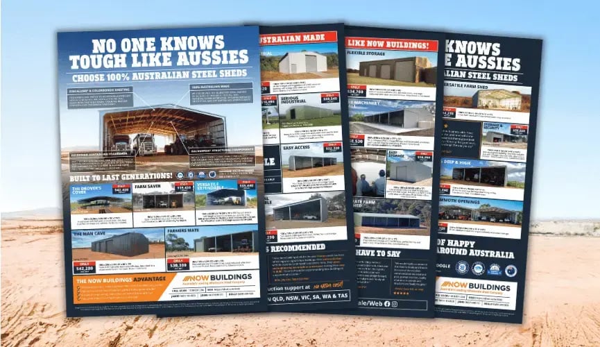 Triple Brochure Background