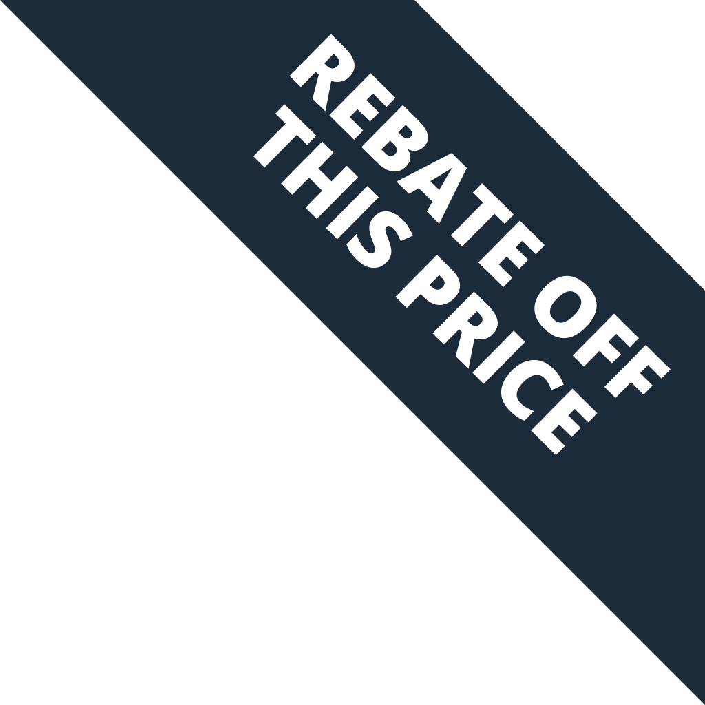 Rebate off this price
